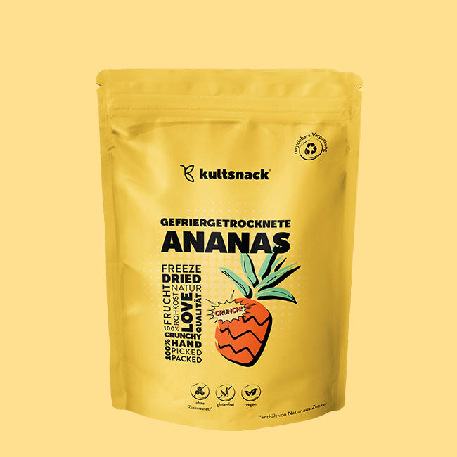 Gefriergetrocknete Ananas