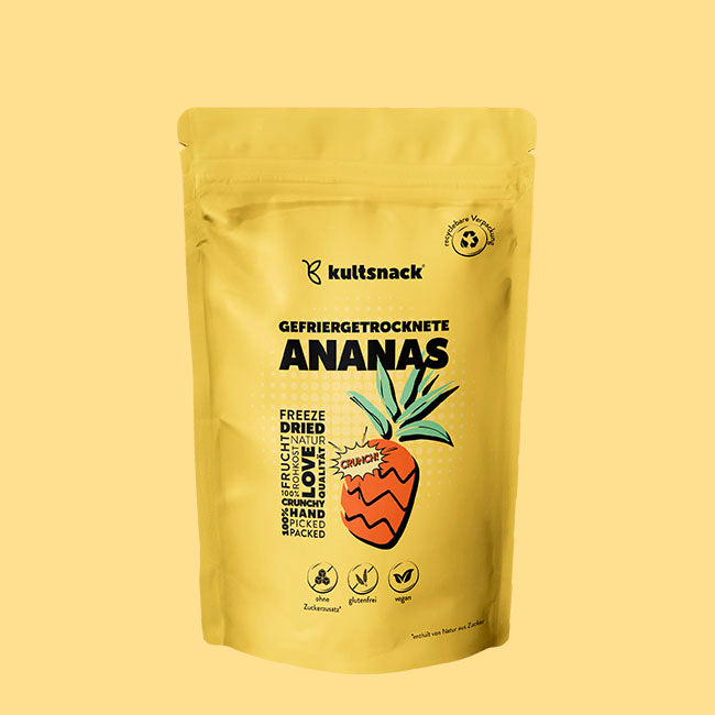 Gefriergetrocknete Ananas
