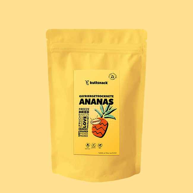 Gefriergetrocknete Ananas