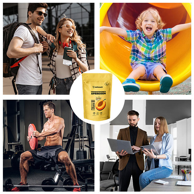 Gefriergetrocknete-Aprikosen-Anwendung