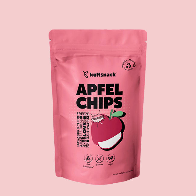 Gefriergetrocknete-Apfelchips-Startgröße