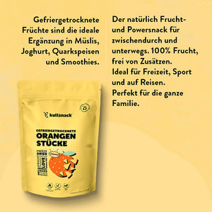 Gefriergetrocknete-Orangenstücke-Ideen