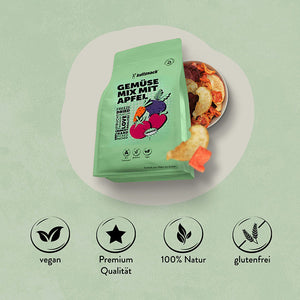 Gemüse-Mix-Apfel-Benefits