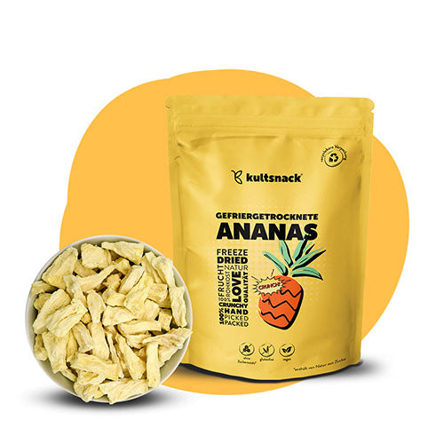 Gefriergetrocknete Ananas
