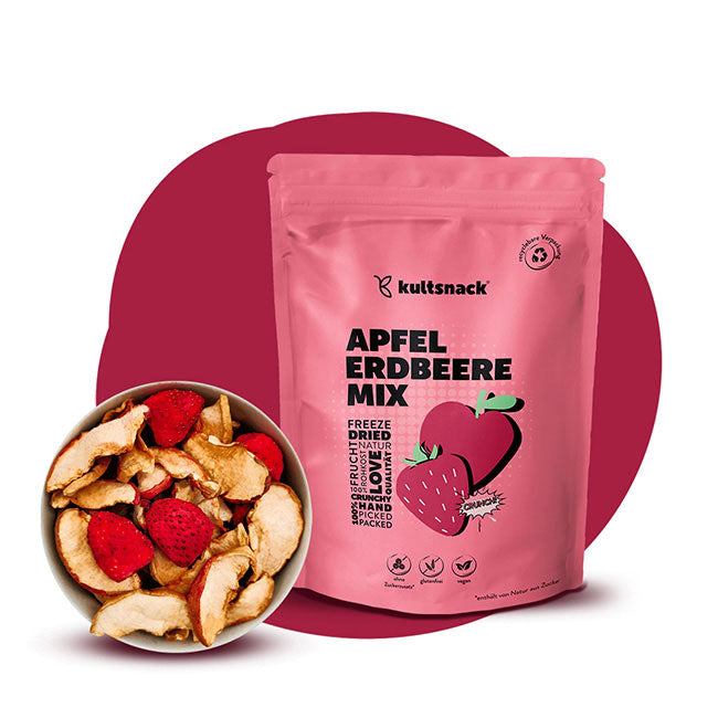 Apfel-Erdbeere-Mix