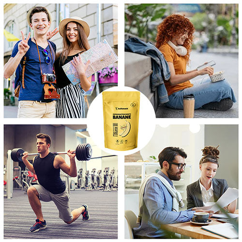 Gefriergetrocknete Banane