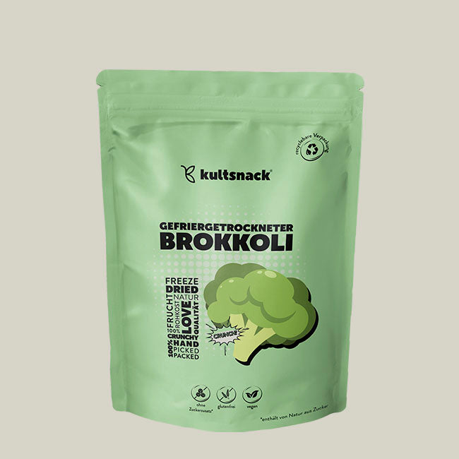 Gefriergetrockneter Brokkoli