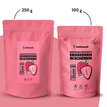 Gefriergetrocknete Erdbeeren in Scheiben 350g (250g + 100g)
