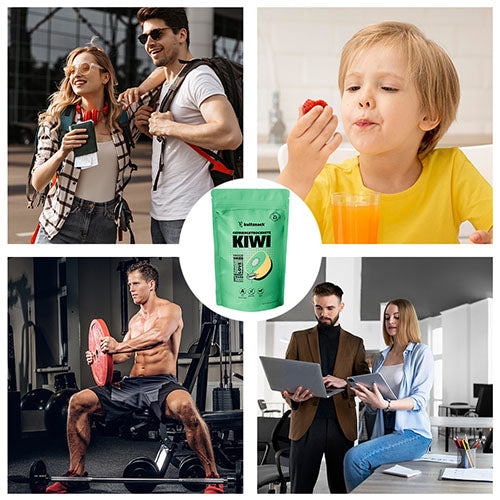 Gefriergetrocknete Kiwi