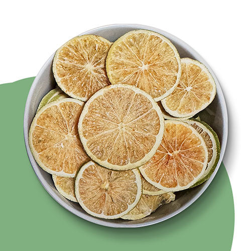 Gefriergetrocknete-Limetten-Scheiben