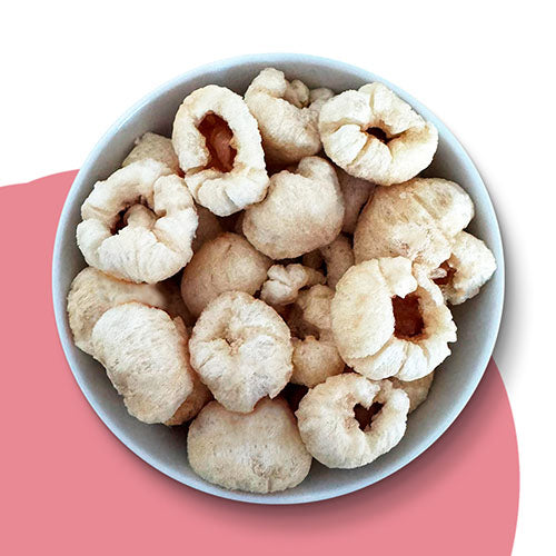 Gefriergetrocknete-Litchi