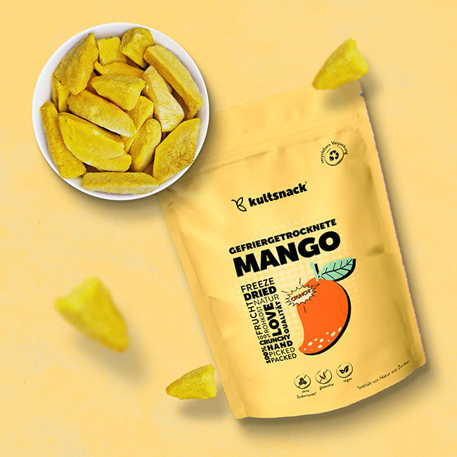 gefriergetrocknete-Mango