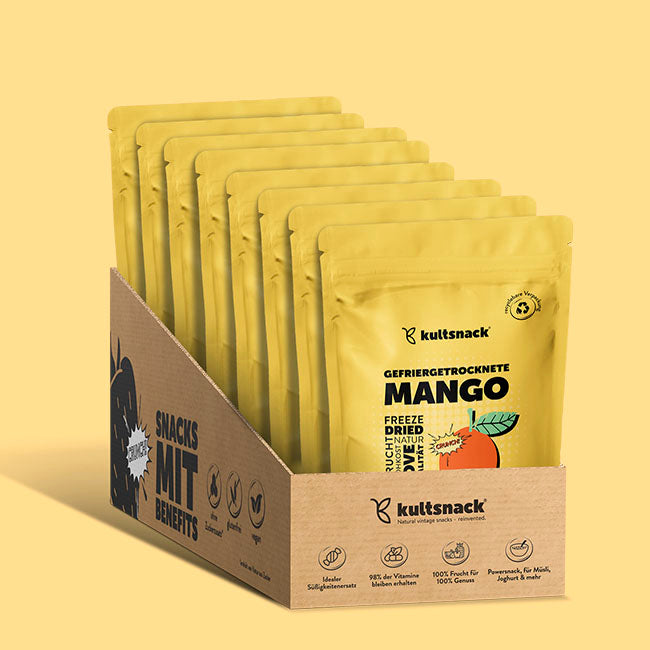 Gefriergetrocknete Mango