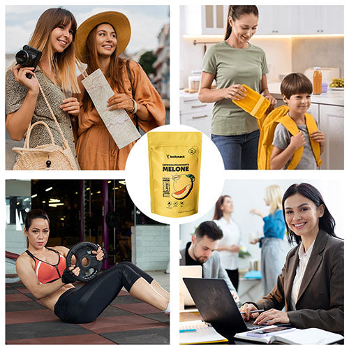 Gefriergetrocknete Melone