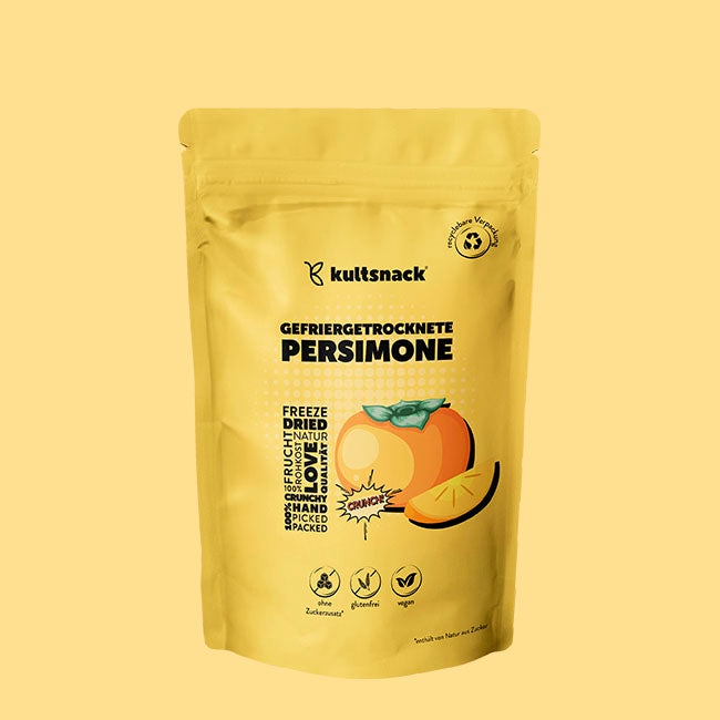 Gefriergetrocknete Persimone