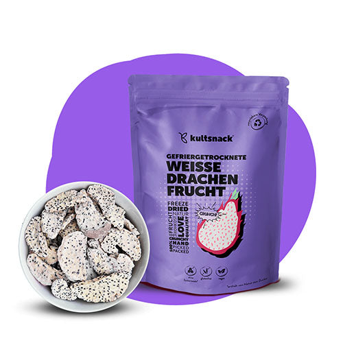 Gefriergetrocknete weiße Drachenfrucht online kaufen