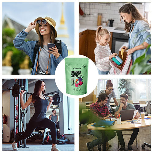 Gemüse Mix mit Apfel