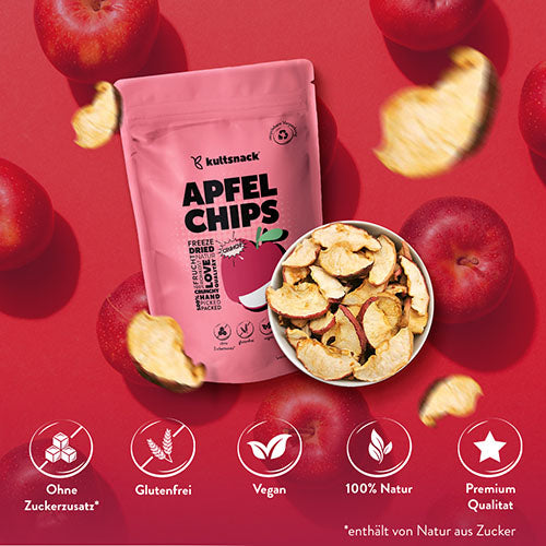 apfelschnitze aufbewahren Apfelchips