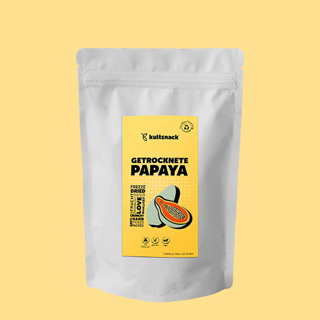 Getrocknete Papaya