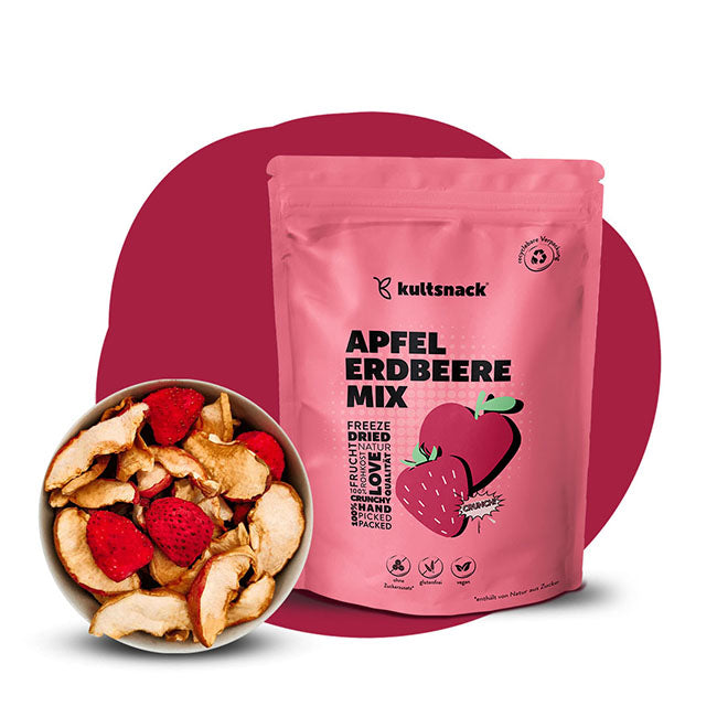 Gefriergetrocknete-Apfel-Erbeeren-Mix