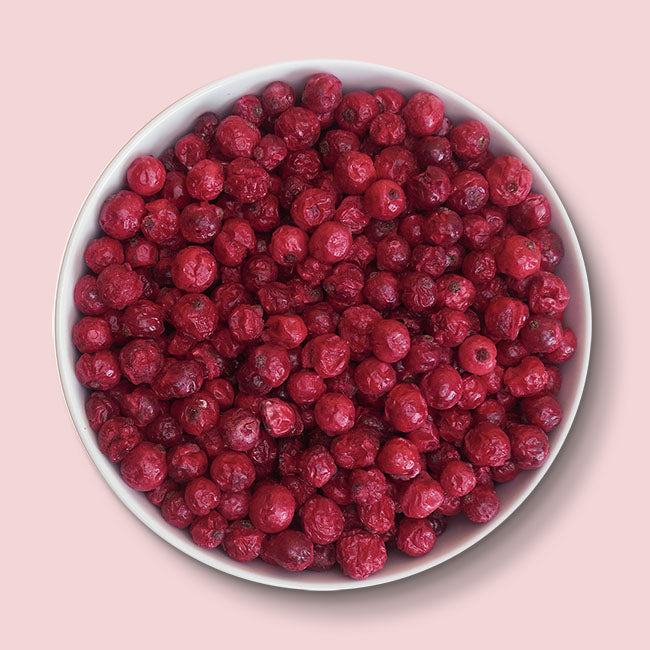 Gefriergetrocknete-rote-Johannisbeeren