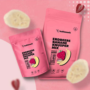 Erdbeere-Banane-Knusper-Mix