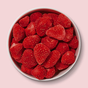 Gefriergetrocknete-Erdbeeren