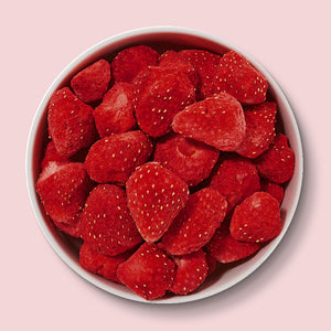 Gefriergetrocknete-Erdbeeren
