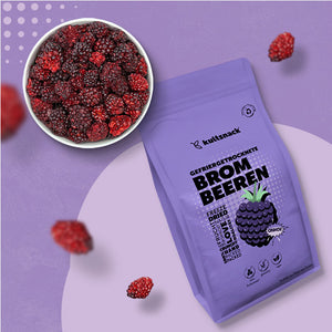 Gefriergetrocknete-Brombeeren