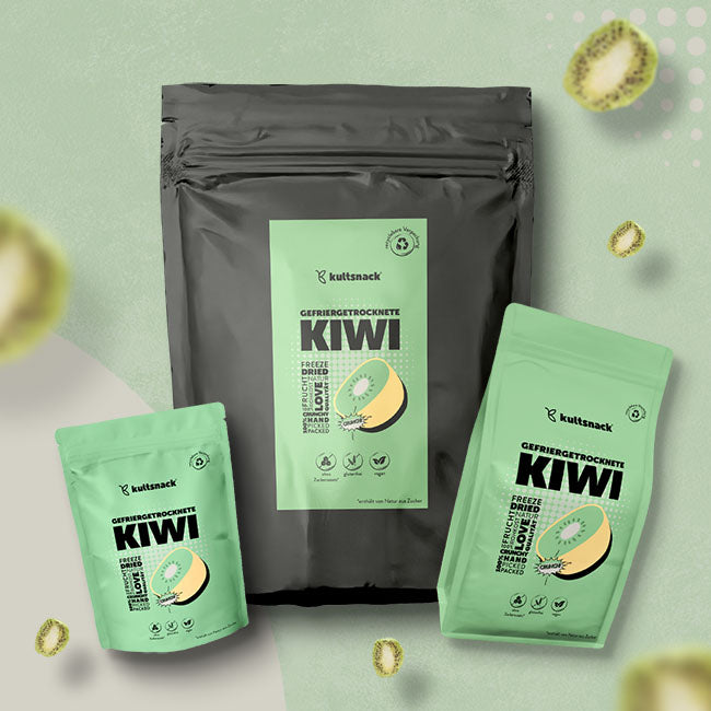 Gefriergetrocknete-Kiwi